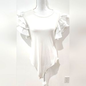 Shein White bodysuit